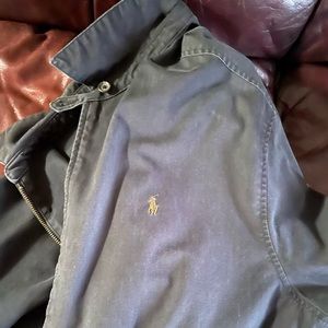 Men’s black Ralph Lauren Polo jacket size xl used